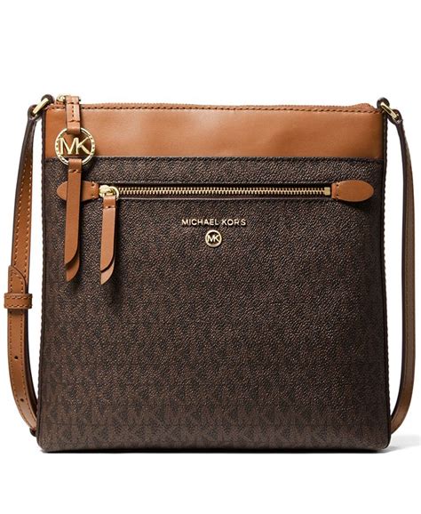 michael michael kors jet set charm leather flat crossbody|mk jet set crossbody small.